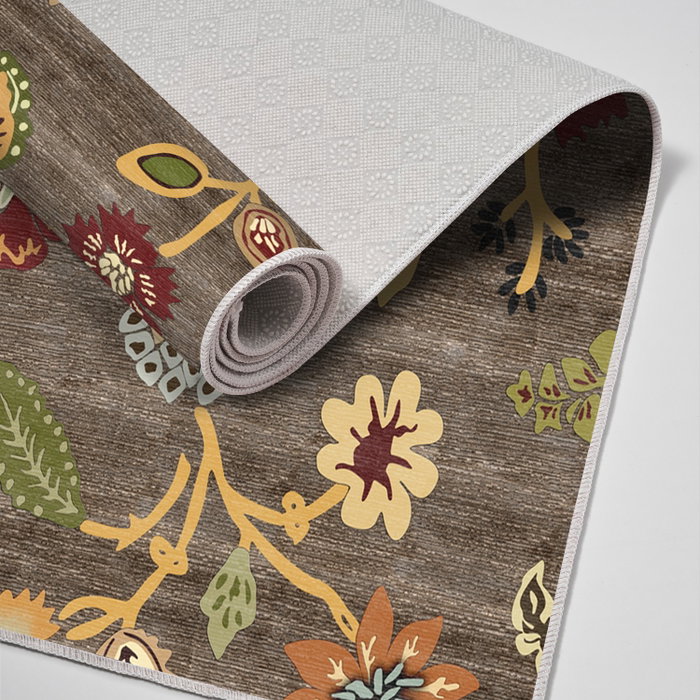 Conceptum Alfombra de Pasillo Mu176 - Coffee (80 x 200 cm)